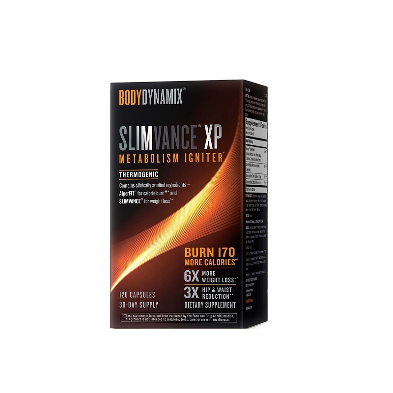 Supliment termogenic BodyDynamix Slimvance XP Metabolism Igniter, 120 capsule, GNC