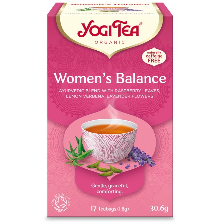 Ceai Bio Woman's Balance, 17 plicuri, Yogi Tea