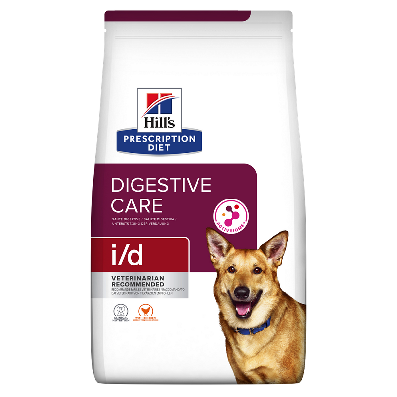 Hrana cu pui pentru caini i/d Digestive Care PD, 4 KG, Hill's