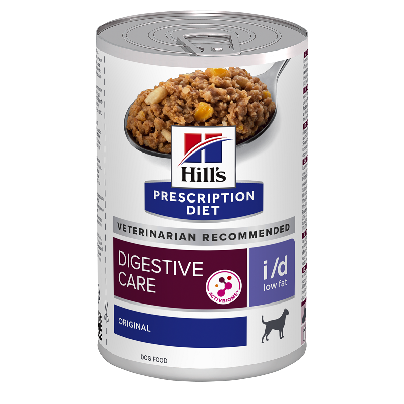 Hrana pentru caini Original i/d low fat Digestive Care, 360 g, Hill's PD
