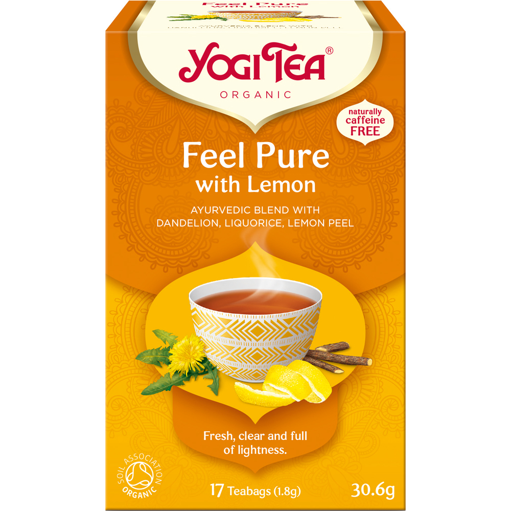 Ceai Bio Feel Pure, 17 plicuri, Yogi Tea
