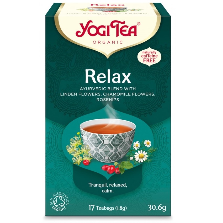 Ceai Relax, 17 plicuri, Yogi Tea