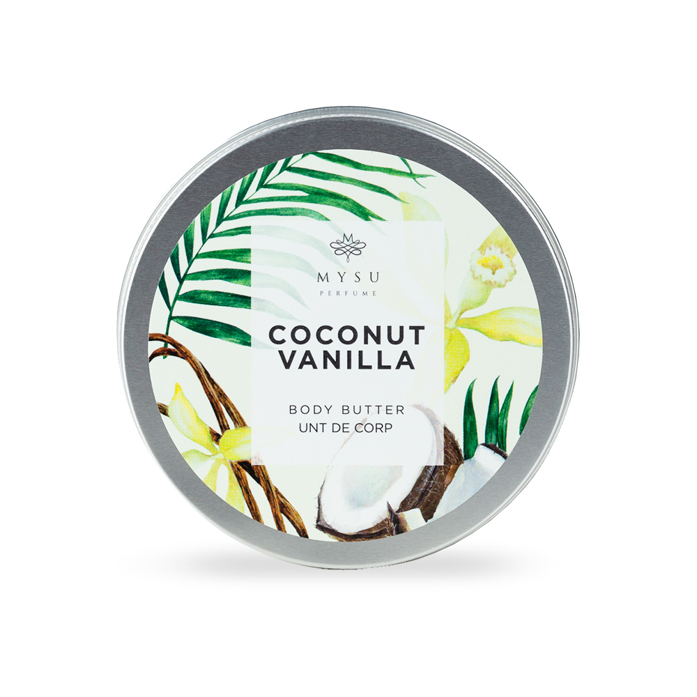 Unt de corp Coconut & Vanilla, 185 ml, Mysu
