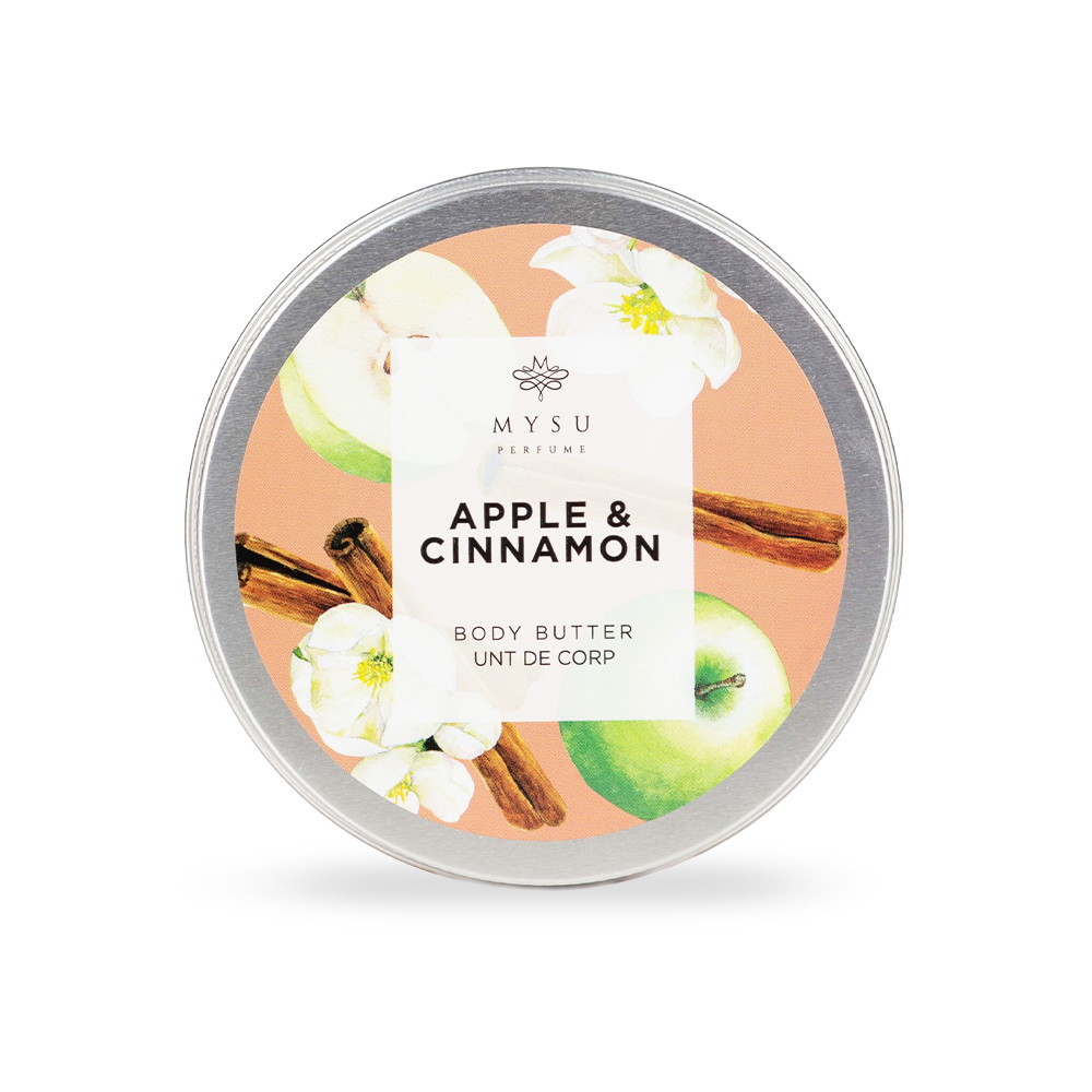 Unt de corp Apple & Cinnamon, 185 ml, Mysu