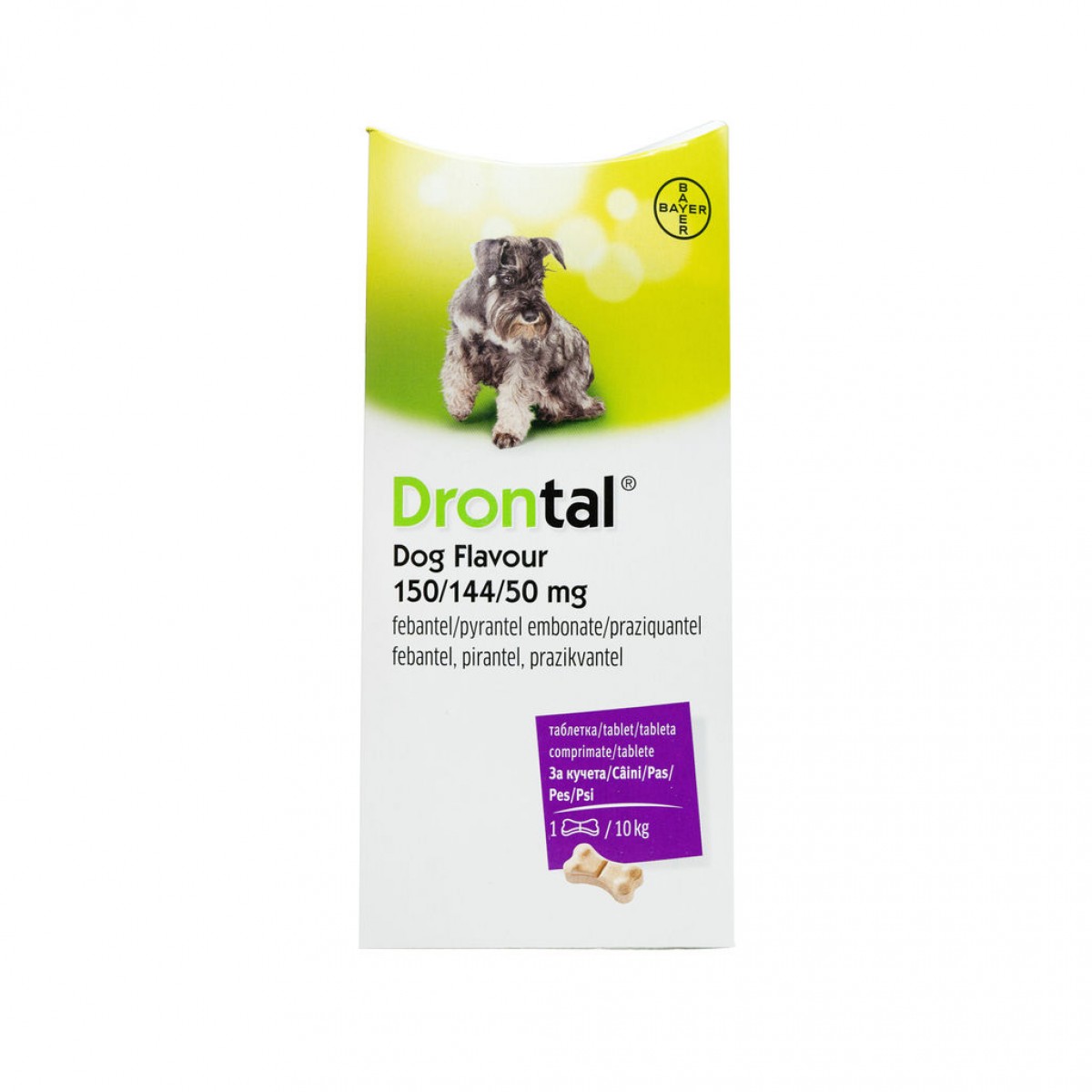 Antiparazitar intern pentru caini Drontal Flavour, 6 tablete, Bayer Vet OTC