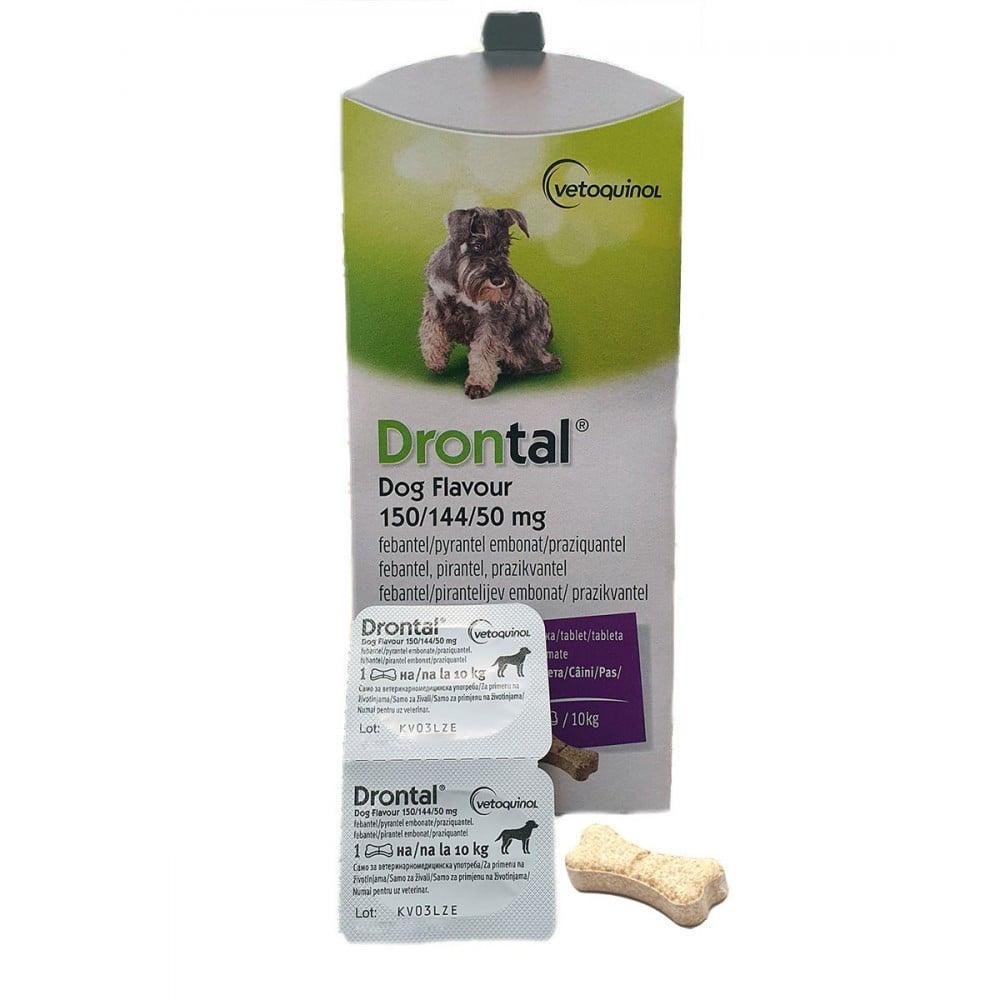 Antiparazitar intern pentru caini Drontal Flavour, 6 tablete, Bayer Vet OTC