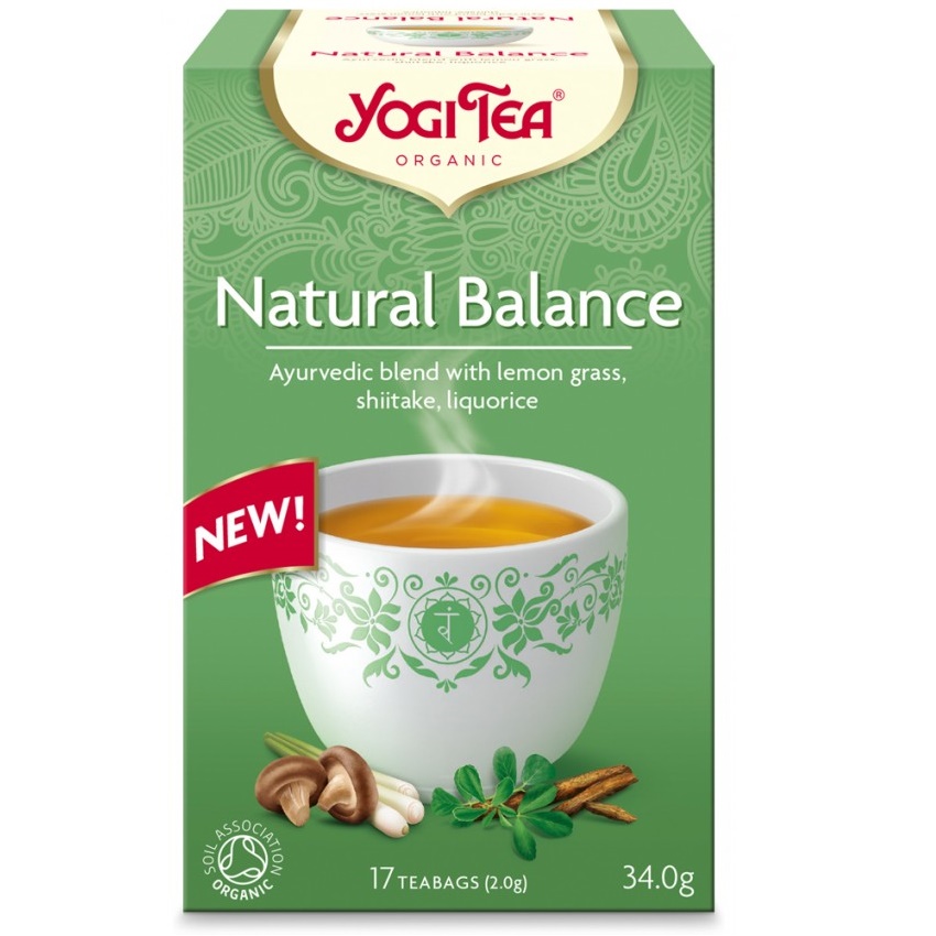 Ceai Bio Natural Balance, 17 plicuri, Yogi Tea