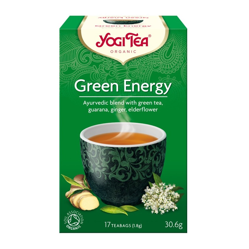 Ceai Bio Green Energy, 17 plicuri, Yogi Tea