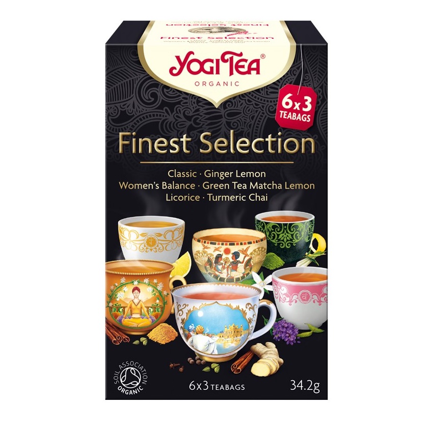 Ceai Bio Finest Selection, 6 x 3 plicuri, Yogi Tea