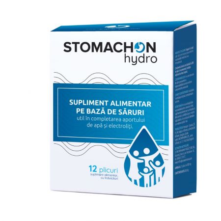 Stomachon Hydro, 12 plicuri - NaturPharma