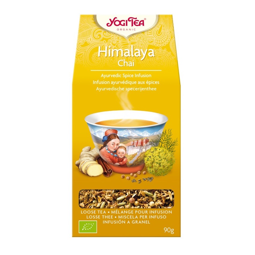 Ceai Bio Himalaya Chai, 90 g, Yogi Tea