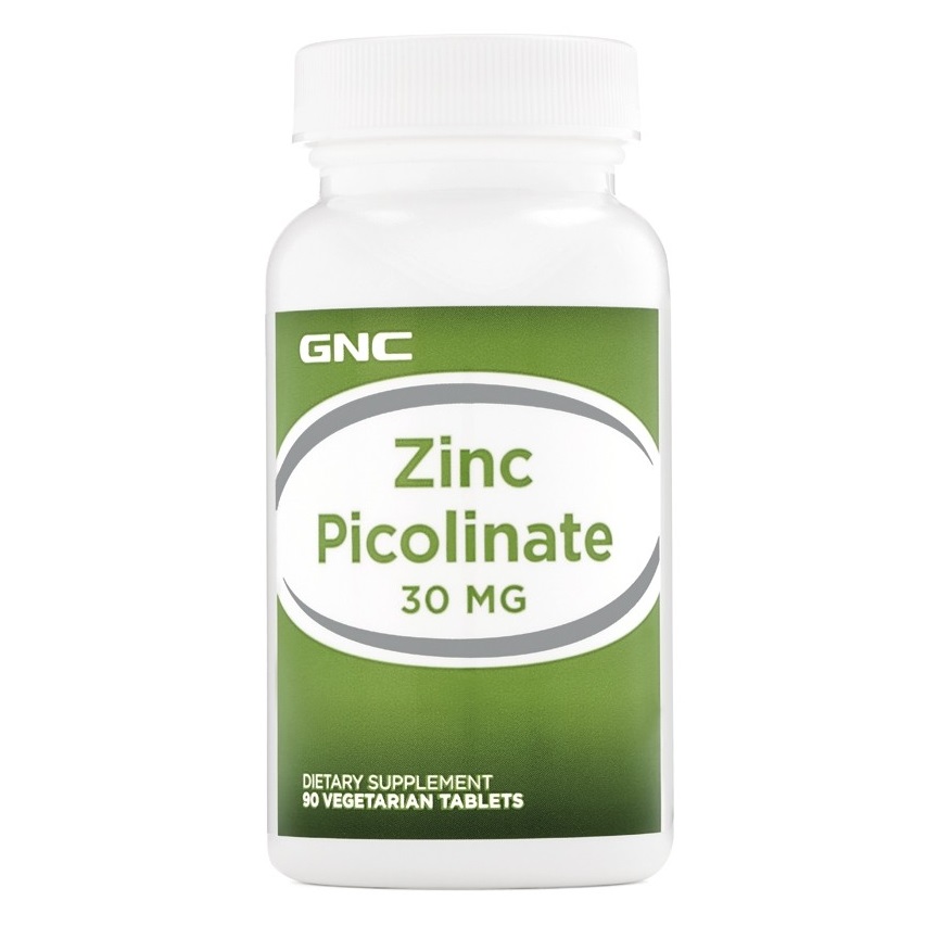 Zinc Picolinat, 30 mg, 90 tablete, GNC