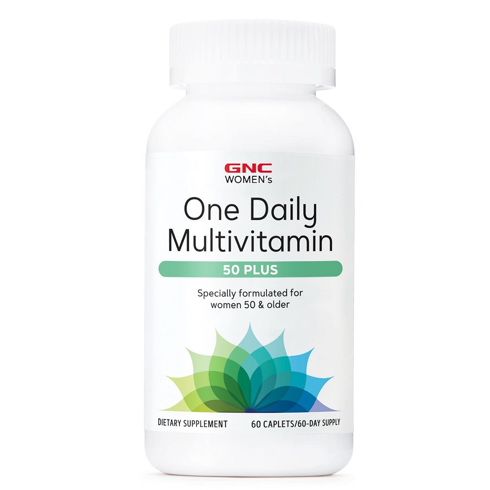 Complex Multivitaminte pentru femei 50 Plus One Daily, 60 tablete, GNC