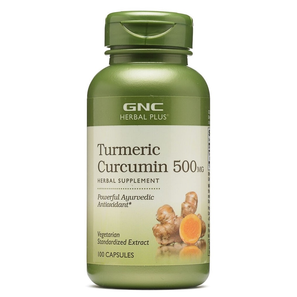 Turmeric Curcumin Herbal Plus, 500 mg, 100 capsule, GNC