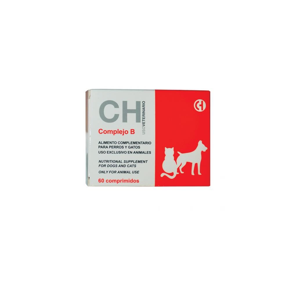 Supliment cu vitaminele B pentru caini si pisici Complex B, 60 tablete, Chemical Iberica