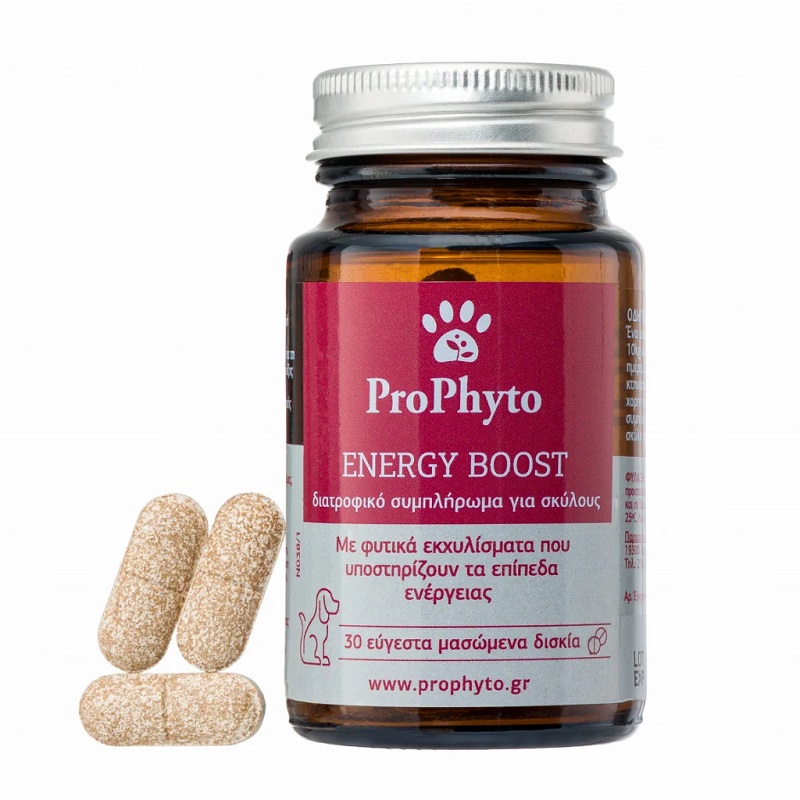 Supliment nutritiv Prophyto Energy Boost, 30 tablete, Provet