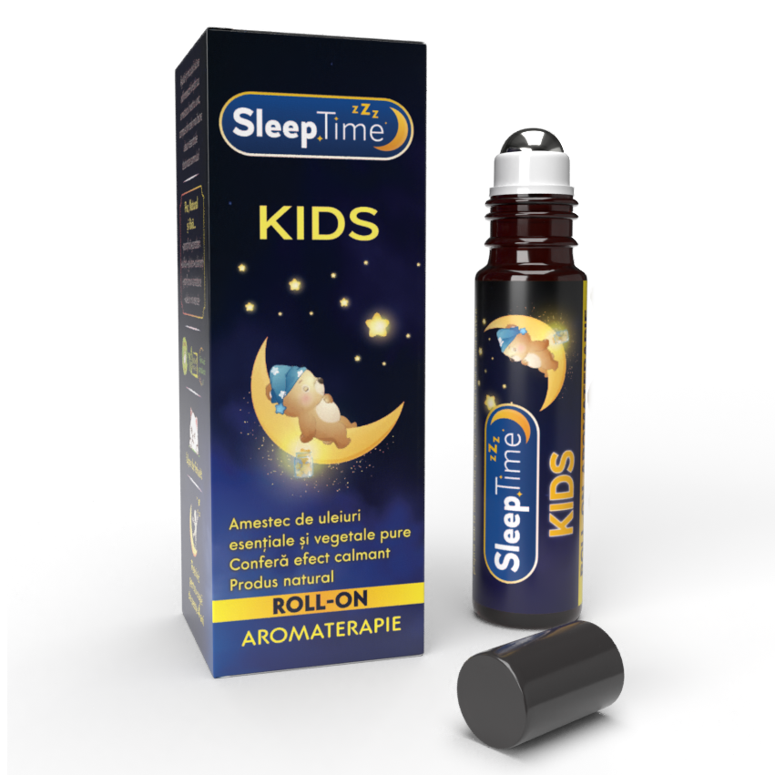 Roll-on aromaterapie SleepTime Kids, 10 ml, Justin Pharma