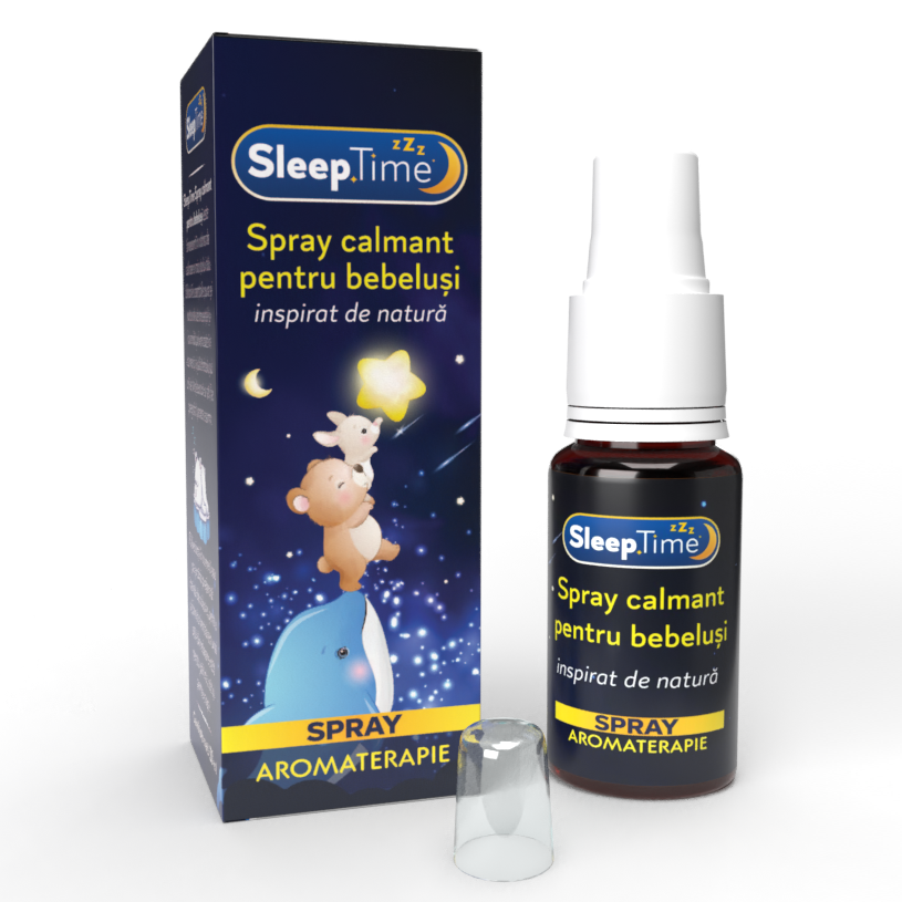 Spray aromaterapie SleepTime Kids, 30 ml, Justin Pharma