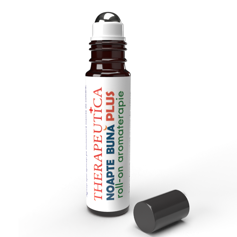 Roll-on aromaterapie Therapeutica Noapte buna Plus, 10 ml, Justin Pharma
