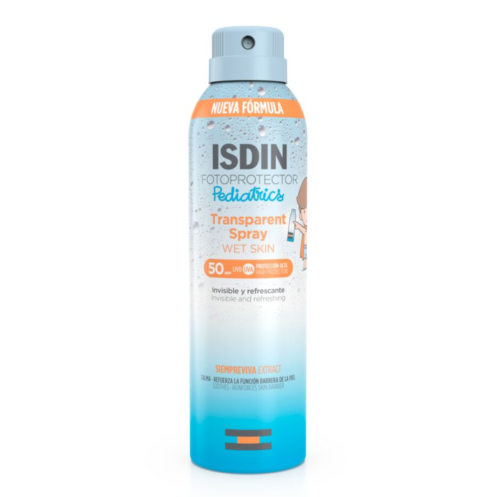 Spray Fotoprotector Pediatrics Transparent pentru copii SPF50, 250 ml, Isdin
