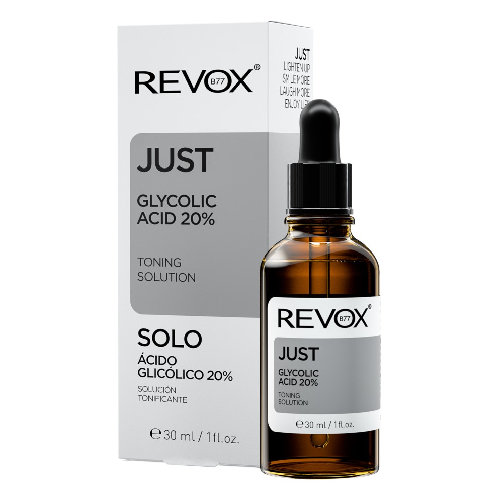 Acid glicolic Just Glycolic Acid 20%, 30 ml, Revox