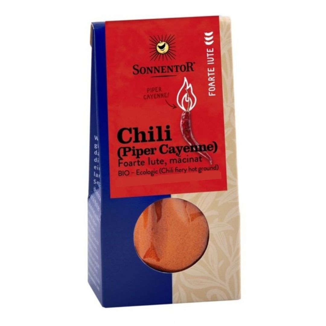 Chili iute, macinat, 40 g, Sonnentor