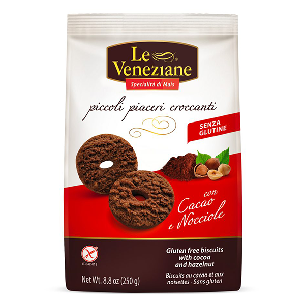 Biscuiti cu cacao Le Veneziane, 250 g, MolinodiFerro