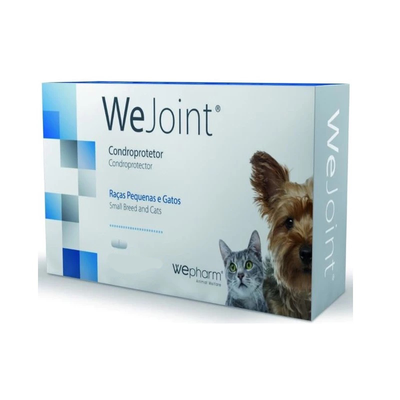 Supliment pentru sustinerea articulatiilor pentru caini de talie mica si pisici WeJoint, 30 comprimate, WePharm