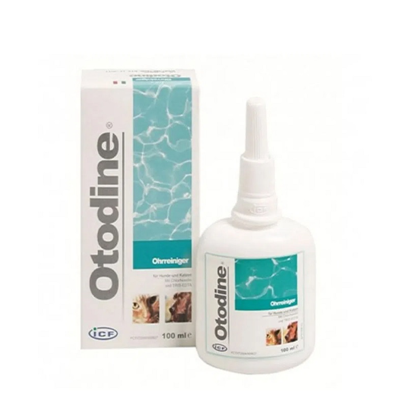 Solutie auriculara pentru caini si pisici Otodine, 100 ml, ICF