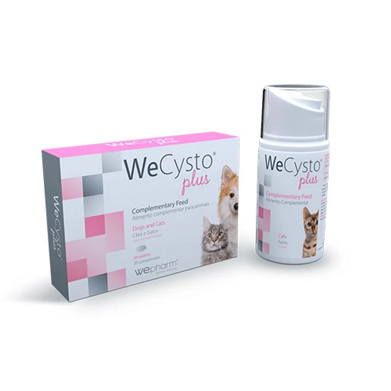 Supliment nutritiv pentru sustinerea functiei urinare la pisici WeCysto Plus, 50 ml, WePharm