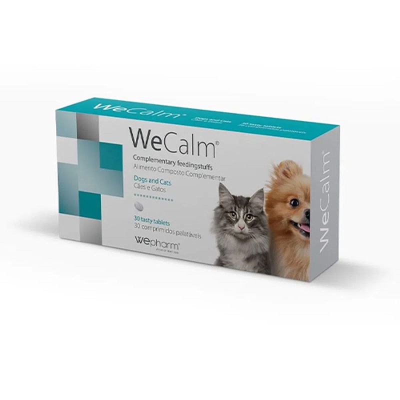 Supliment antistres pentru caini si pisici WeCalm, 30 comprimate, WePharm
