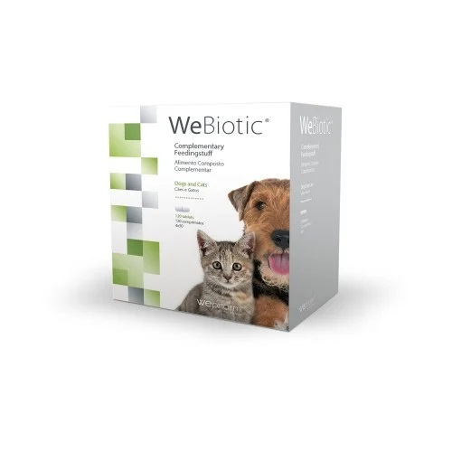 Supliment digestiv pentru caini si pisici WeBiotic, 120 comprimate, WePharm