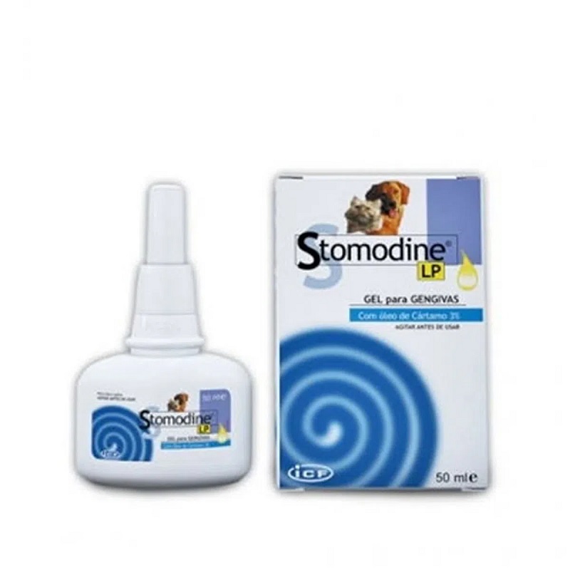 Gel oral antiseptic pentru caini si pisici Stomodine LP, 50 ml, ICF