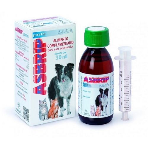 Supliment impotriva infectiilor tractului respirator superior la caini si pisici Asbrip Pets, 30 ml, Catalysis Vet