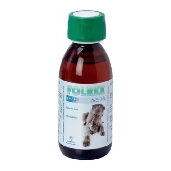 Supliment pentru calmarea durerilor si inflamatiilor la caini si pisici Folrex Pets, 30 ml, Catalysis Vet