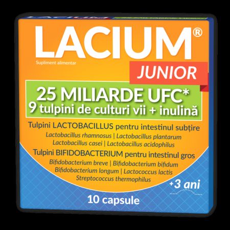 Lacium JUNIOR 25 miliarde UFC, 10 capsule, Zdrovit