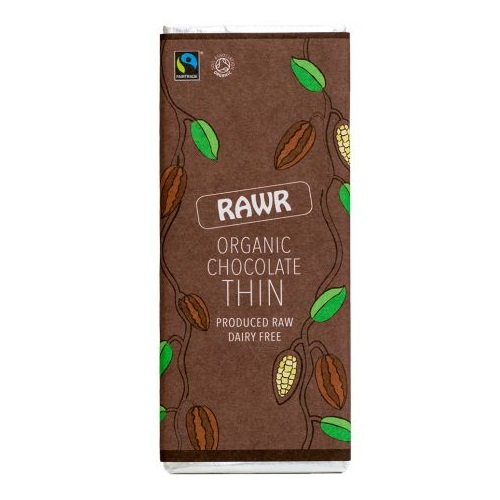 Ciocolata organica, 30 g, Rawr