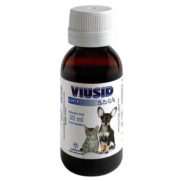 Supliment nutritiv natural cu efect imunostimulant Viusid Pets, 30 ml, Catalysis