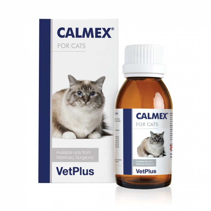 Supliment calmant pentru pisici Calmex Cat, 60 ml, VetPlus