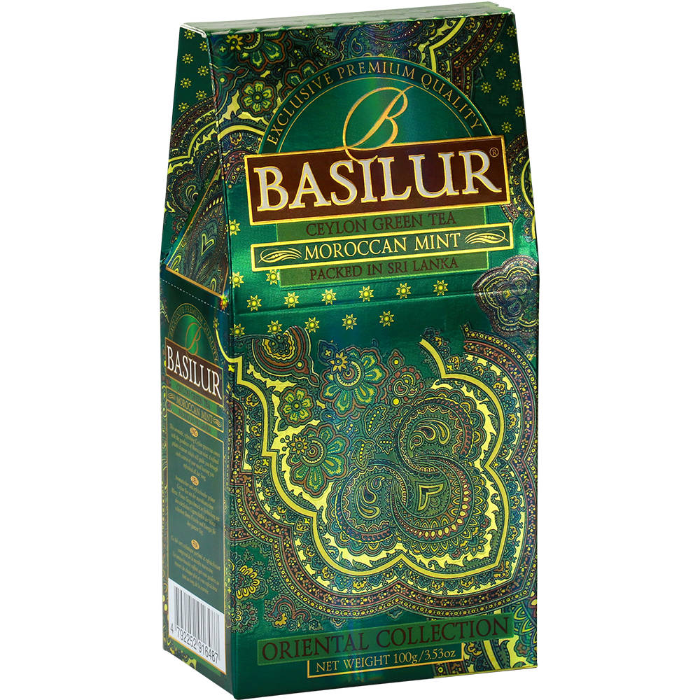 Ceai Refill Moroccan Mint, 100 g, Basilur