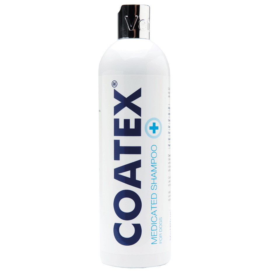Sampon pentru caini Coatex Medicated Shampoo, 500 ml, VetPlus