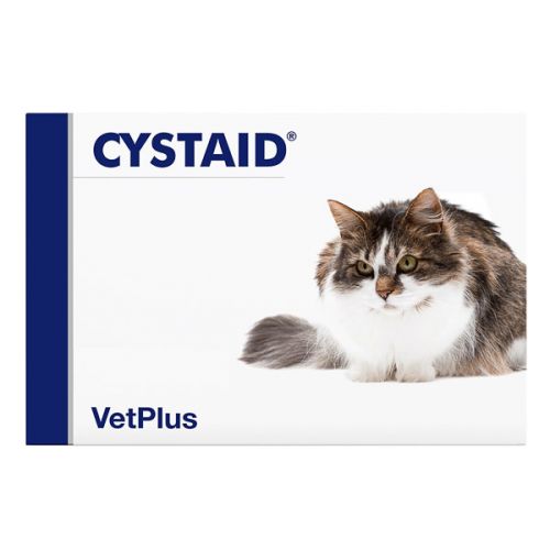 Supliment nutritiv pentru susţinerea producţiei de glucosaminoglicani în vezica urinara la pisici Cystaid, 30 capsule, VetPlus