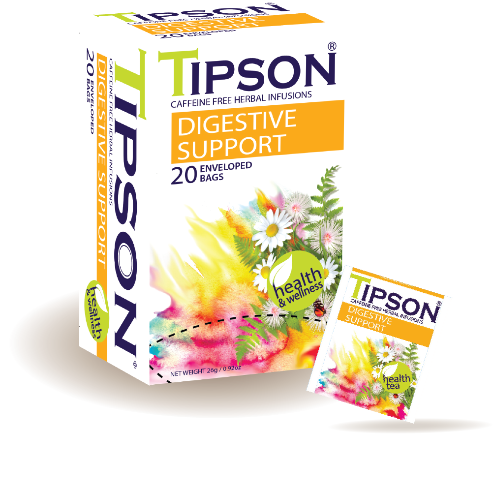 Ceai Digestive Support, 20 plicuri, Tipson