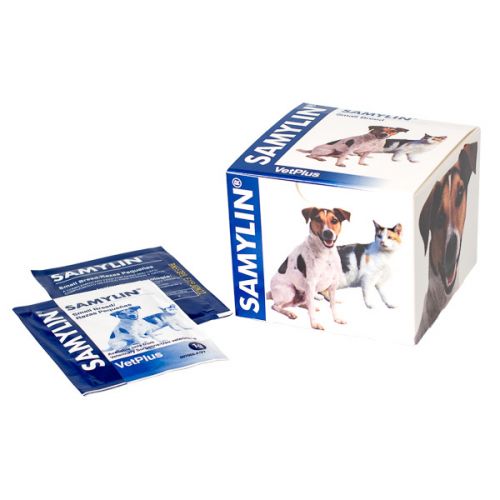 Supliment nutritiv pentru câini și pisici <10 kg Samylin Small Breed, 30 plicuri, VetPlus