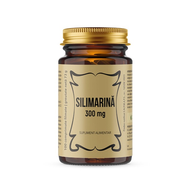 Silimarina, 300 mg, 100 comprimate filmate, Remedia