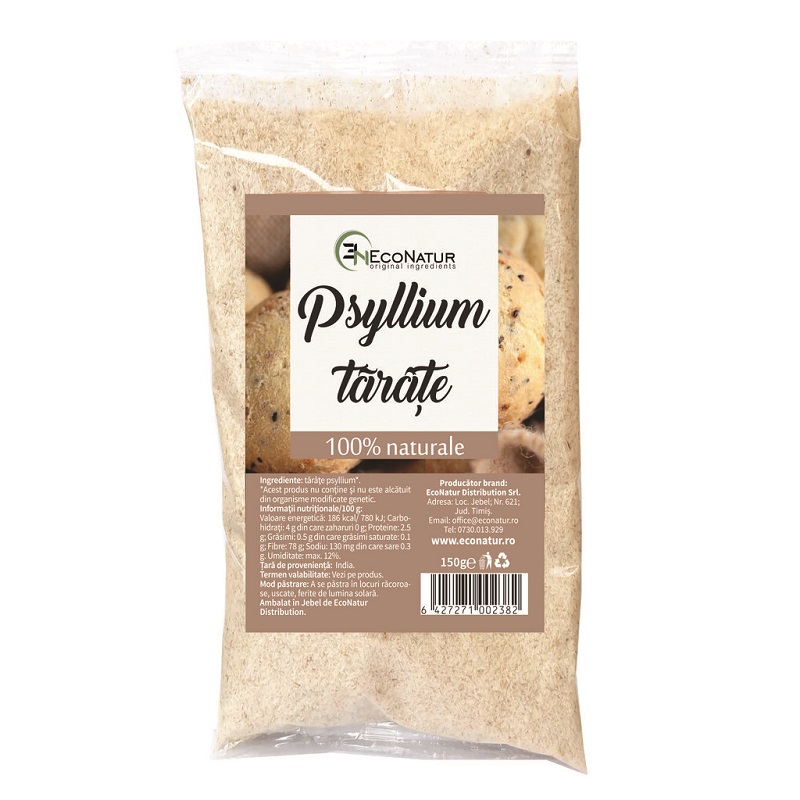 Tarate psyllium, 150 g, Econatur