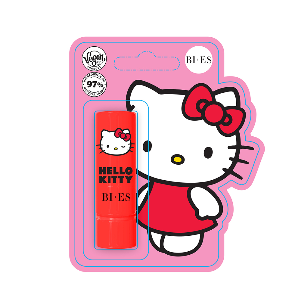 Balsam de buze capsuni Hello Kitty, 4 g, Bi-Es
