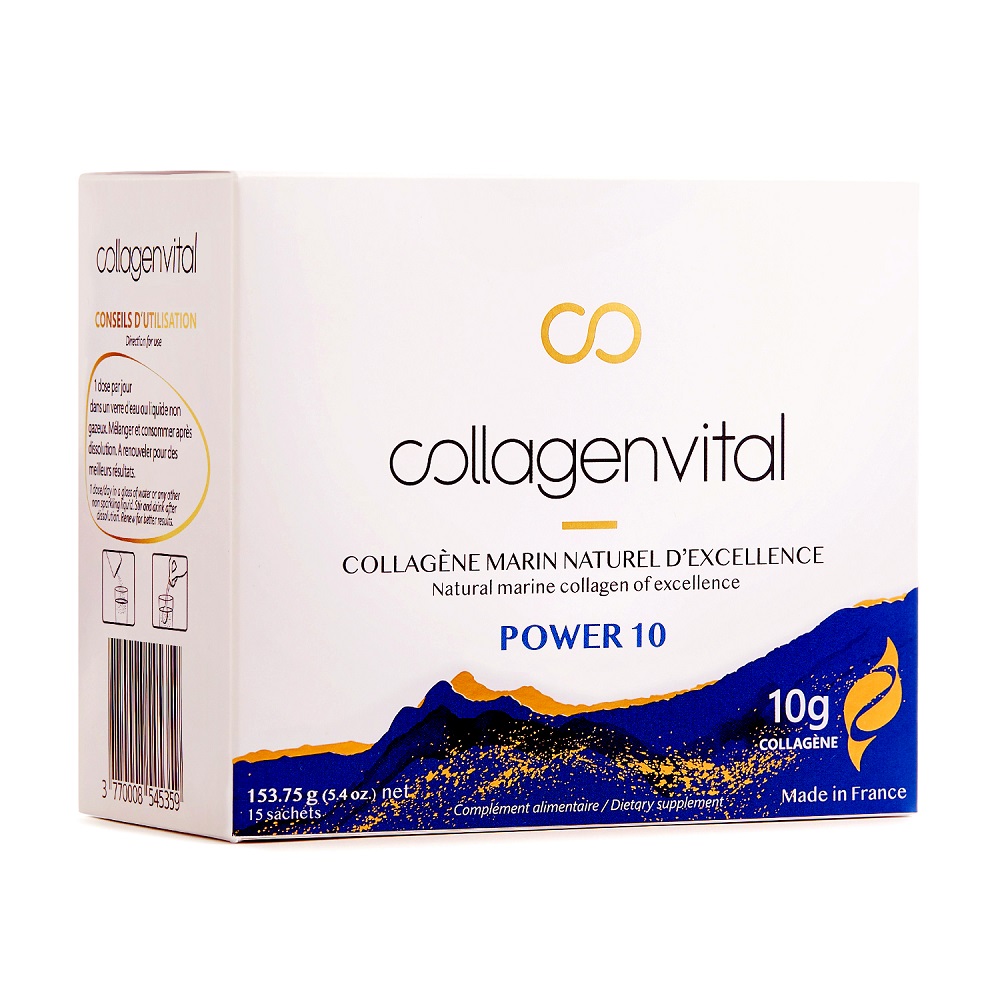 Colagen marin Peptide Power 10, 15 plicuri, Collagen Vital