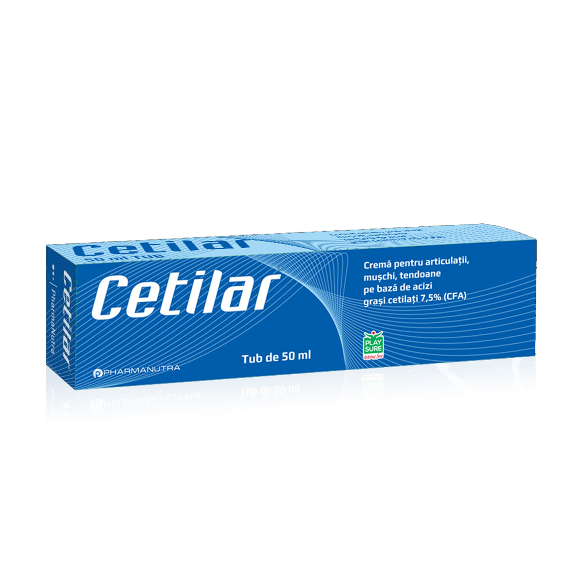 Crema pentru muschi, tendoane si articulatii Cetilar, 50 ml, Labormed