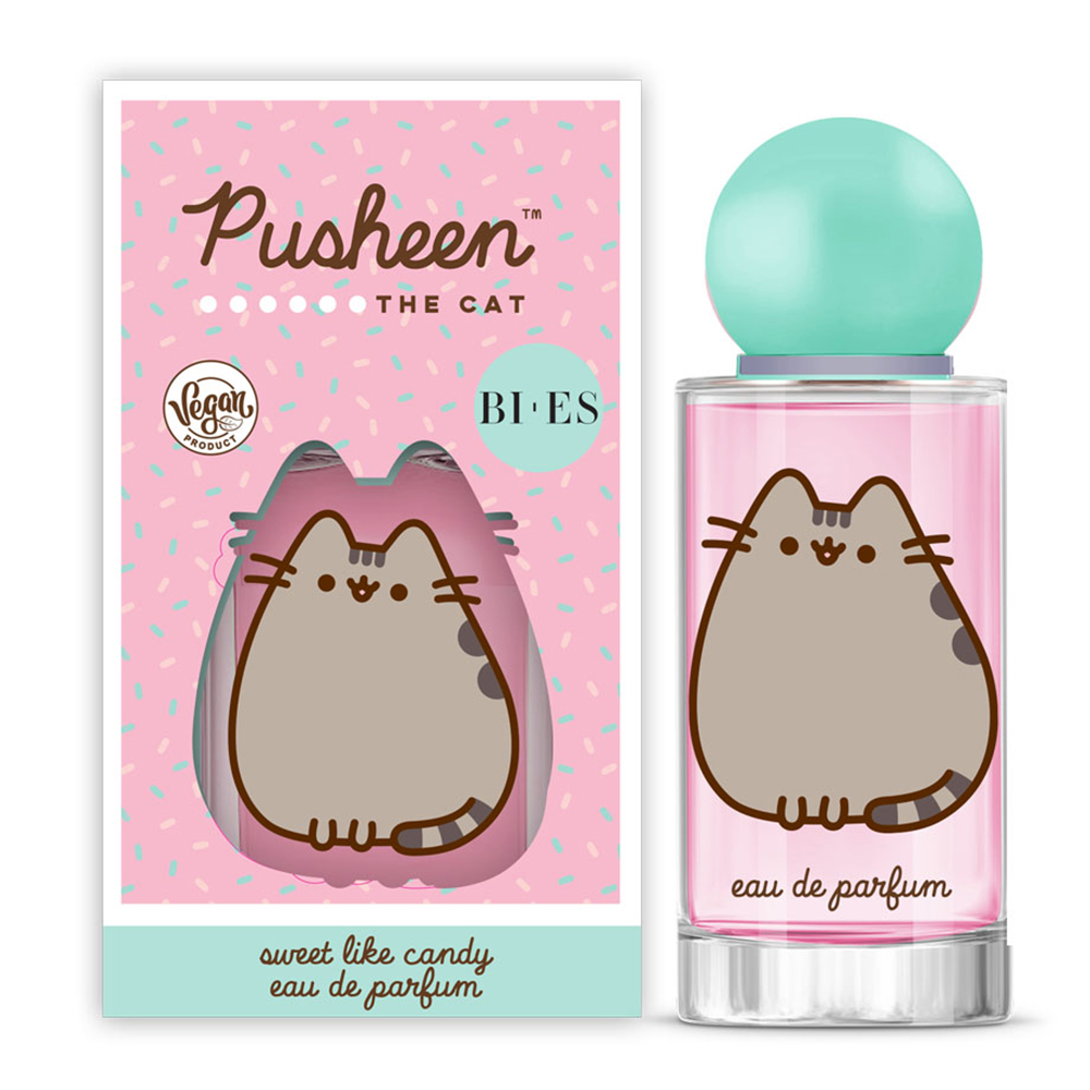 Apa de parfum Pusheen Sweet Like Candy, 50 ml, Bi-Es